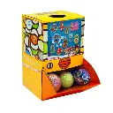 40X Paw Patrol Weebles Dog Toy Capsules 50mm Collectible Gacha in Display Box