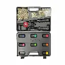 430 Pcs Riverter Nutsert Tool Set 13" Hand Gun Rivet Nut Rivnut M3-M12 Mandrel