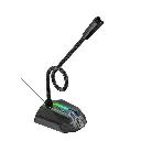 Flexible Usb Microphone With Rgb Lighting For Voice Chat And Video Conferencing