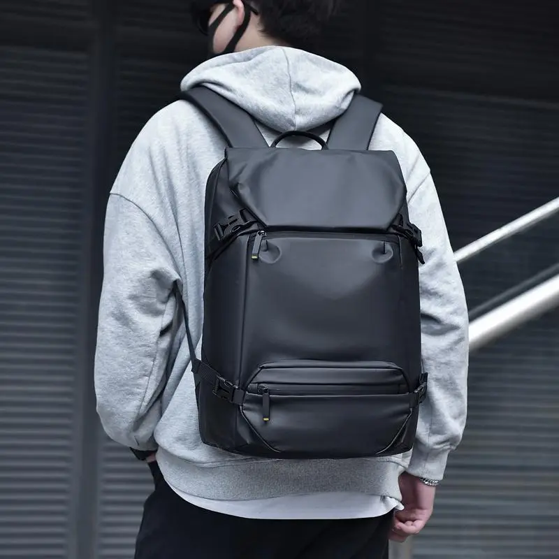 Travel Backpack For Men - Compact And Durable [Dark grey]
