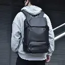 Travel Backpack For Men - Compact And Durable [Dark grey]