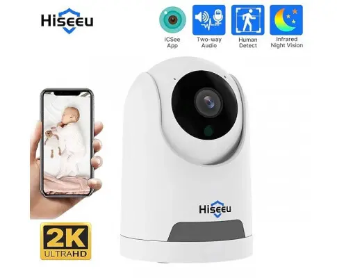 Hiseeu FH2C 2MP WiFi Security Camera for Home/Baby/Pet 2-way Audio