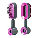 Self-Cleaning Hair Brush with One-Click Release | Massage Cushion Design