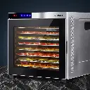 Devanti 10 Trays Food Dehydrator Stainless Steel Tray