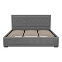 Artiss Bed Frame King Size Gas Lift Grey TIYO