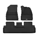 Weisshorn Car Rubber Floor Mats Compatible for Tesla Model 3 Front Rear