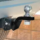 Manan Tow Bar Tongue Hitch 2'' Towbar Ball Mount 4WD Car Trailer Caravan Boat