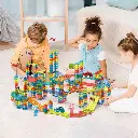 Kids Magnetic Tiles Blocks 348pcs