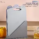 Double-Sided Antibacterial Kitchen Chopping Board Set with Non-Slip Base and Food-Specific Tabs - 3-Piece Set