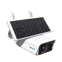 Wireless Solar Ip Camera - 3Mp H.265 No Battery White