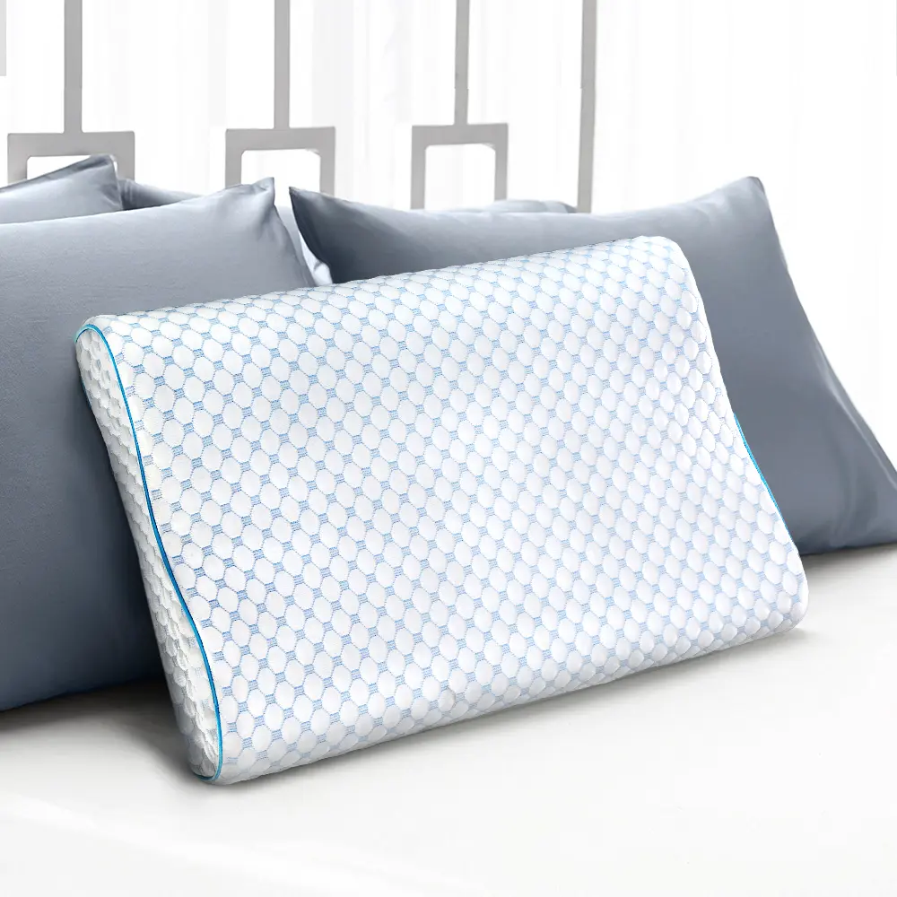 Giselle Bedding Memory Foam Contour Pillow Cool Gel