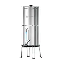 Aimex Portable Water Filter - Gravity-Fed, 304 Stainless Steel, Fluoride Removal