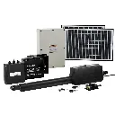 Lockmaster Single Swing Gate Opener 40W Full Solar Power Automatic 300KG 5M