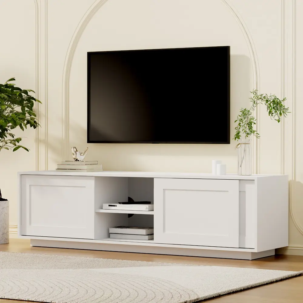 Artiss TV Unit  Storage Cabinet 160cm White