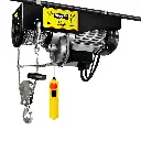Giantz Electric Hoist Winch 500/1000KG Cable 20M Rope Tool Remote Chain Lifting