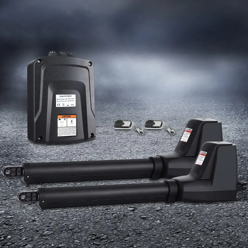 Automatic Electric Gate Opener Double Swing Remote Control Kit 800KG