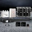 Single Swing Gate Opener 600KG 40W Solar Panel