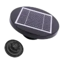 Solar Powered Roof Fan Ventilator Loft Vent for Boat RV Greenhouse Shed Caravan