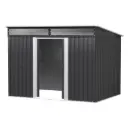 Giantz Garden Shed Outdoor Storage 2.60x1.95M Tool Sheds Workshop House Shelter