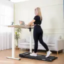 Lenoxx 1.5 HP Electric Walking Pad Treadmill with Remote Control and Display Screen