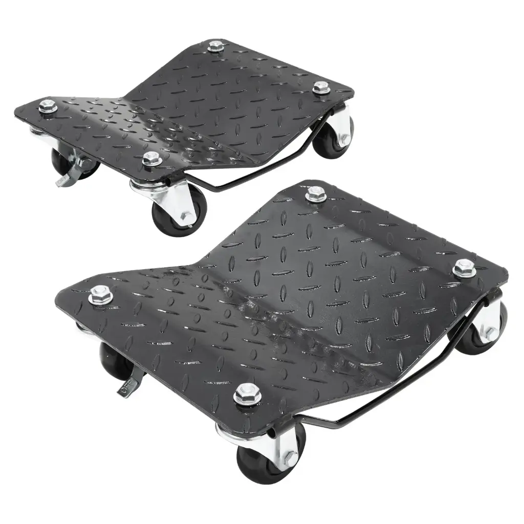 VEVOR Car Dolly Wheel Tire Dolly 2 PCS Heavy Duty Skate Auto Repair Dolly 3000LB