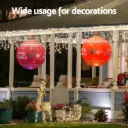 Jingle Jollys Christmas Inflatable Ball 60cm Led Illuminated Xmas Decoration Red