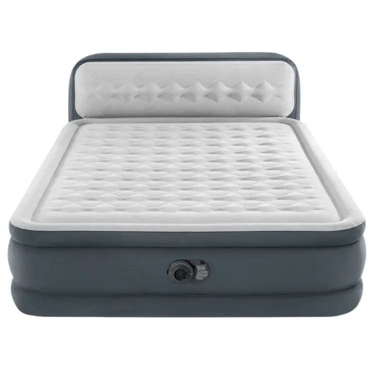 Intex Dura-Beam Deluxe Ultra Plush Headboard Air Mattress - Queen