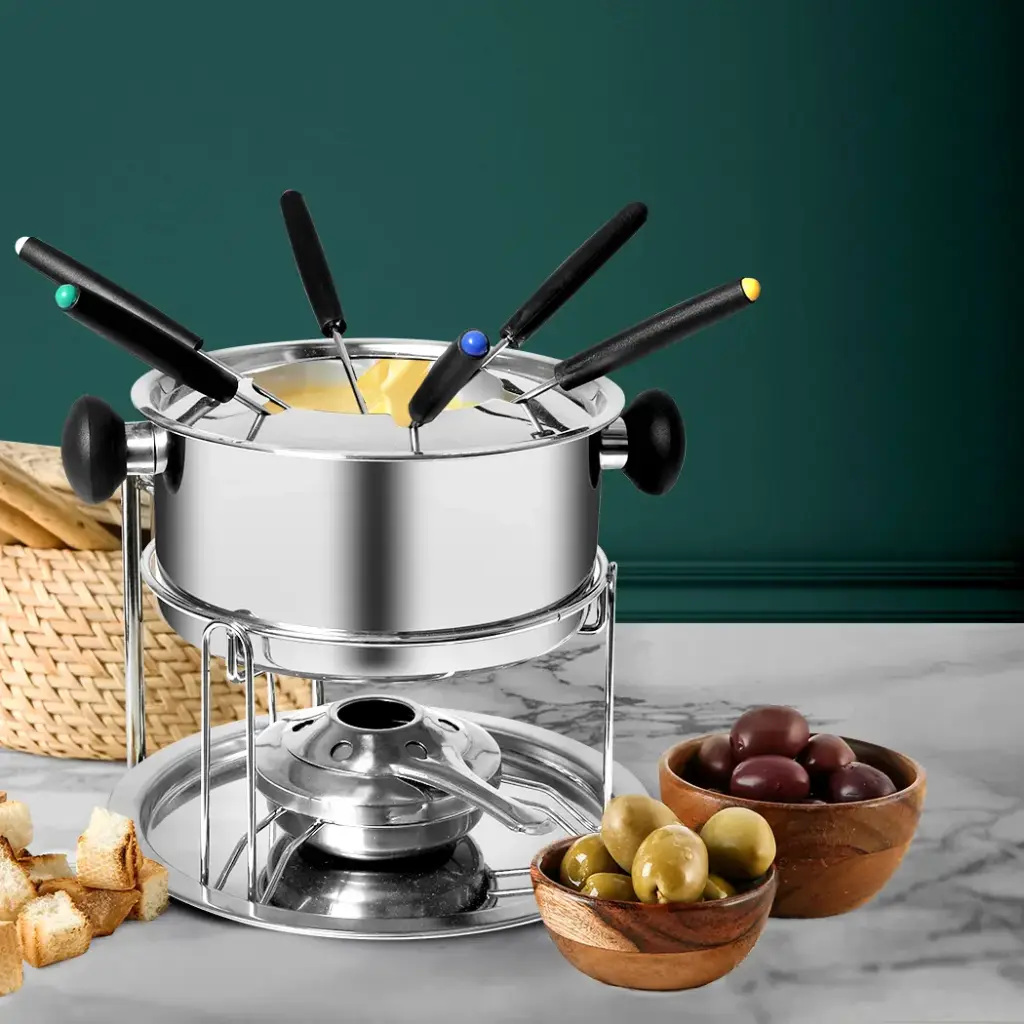 Toque Classic Fondue Set 12pcs Stainless