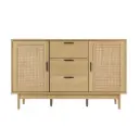 Artiss Rattan Buffet Sideboard - BRIONY Oak