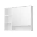 Cefito Bathroom Mirror Cabinet 100CM Vanity Medicine Wall Mounted Storage White