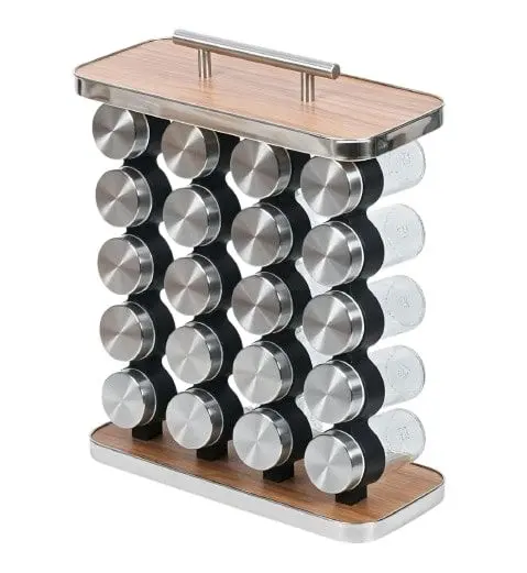 CARLA HOME 20-Jar Spice Rack Organizer