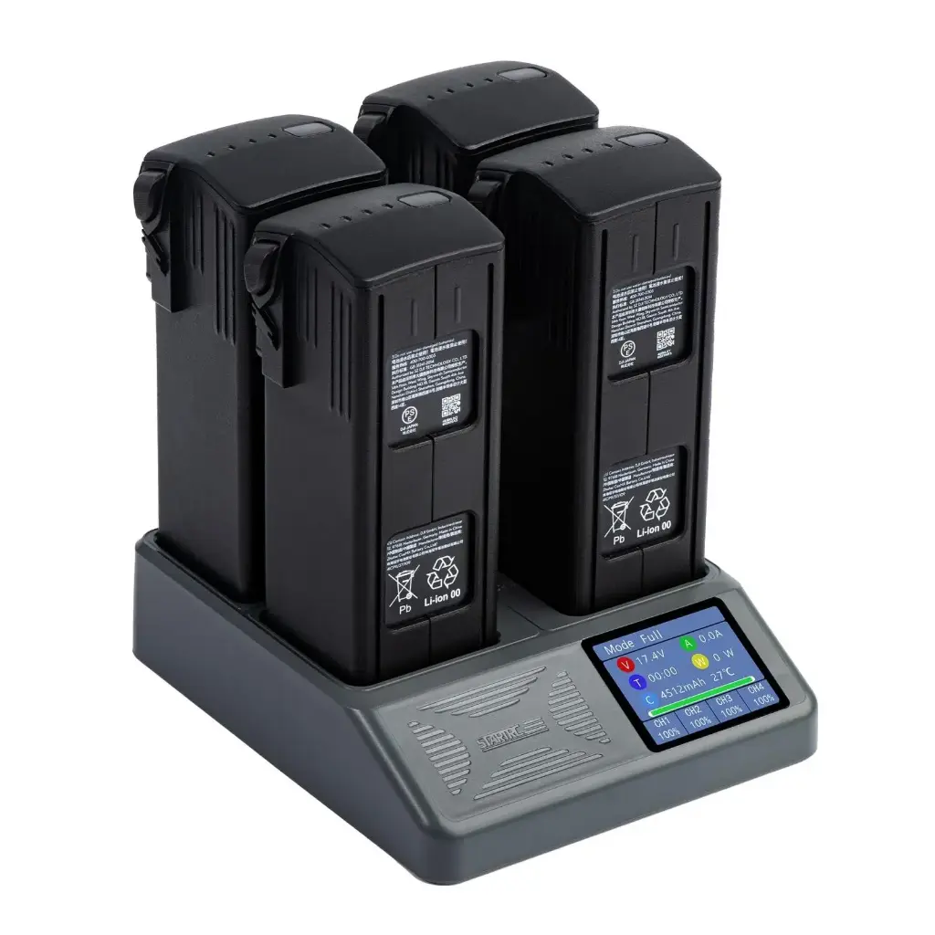 4-In-1 Charging Butler With Screen - Battery Charger