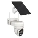 Laser FHD Outdoor Pan Tilt Camera Solar White