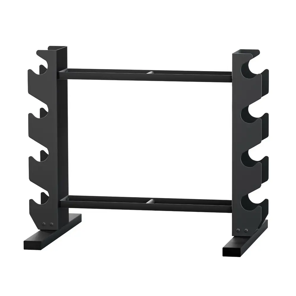 Everfit Dumbbells Rack Dumbbell Kettlebell Stand Home Gym Storage 200kg Capacity