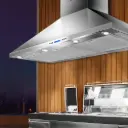 Devanti 1200mm Range Hood 120cm BBQ Commercial Rangehood
