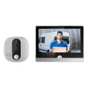 Smart Wifi Door Viewer With Wide-Angle Pir & Night Vision 1080P 4.3 Inch 