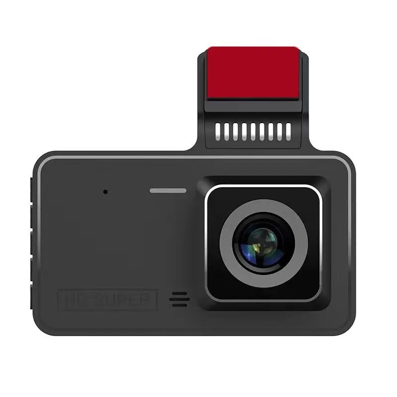 Hd Night Vision Dash Camera - 4 Inches Easy Install - Single Record