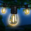 59m LED Festoon String Lights Christmas Decorations Wedding Party Outdoor Garden 