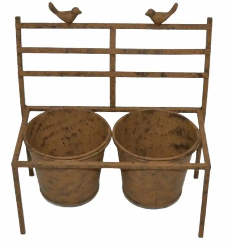 Creeper And Birds 2 Pots Planter 30x32cm