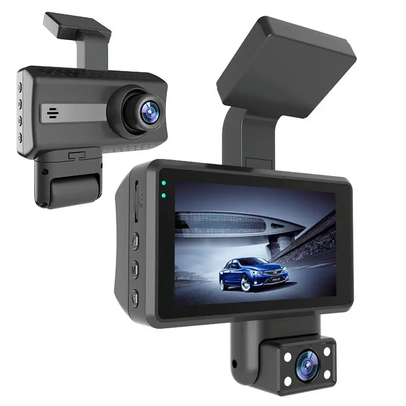 Hd Dual Camera Car Dash Cam with Infrared Night Vision
