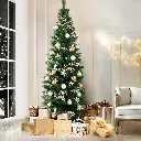 Jingle Jollys Christmas Tree 1.8m Xmas Tree Decorations Green 300 Tips 