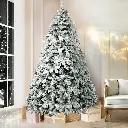 Jingle Jollys Christmas Tree 1.8m Snow Flocked Xmas Tree Decorations 468 Tips 