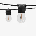 32m Solar Festoon Lights Outdoor LED String Light Christmas Party Decorations 