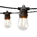 19m Festoon Lights Christmas Fairy String Lights Outdoor Party Garden Decor 