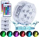 Lazy Dayz 13 Colors LED Remote Pool Light 4 Pack 