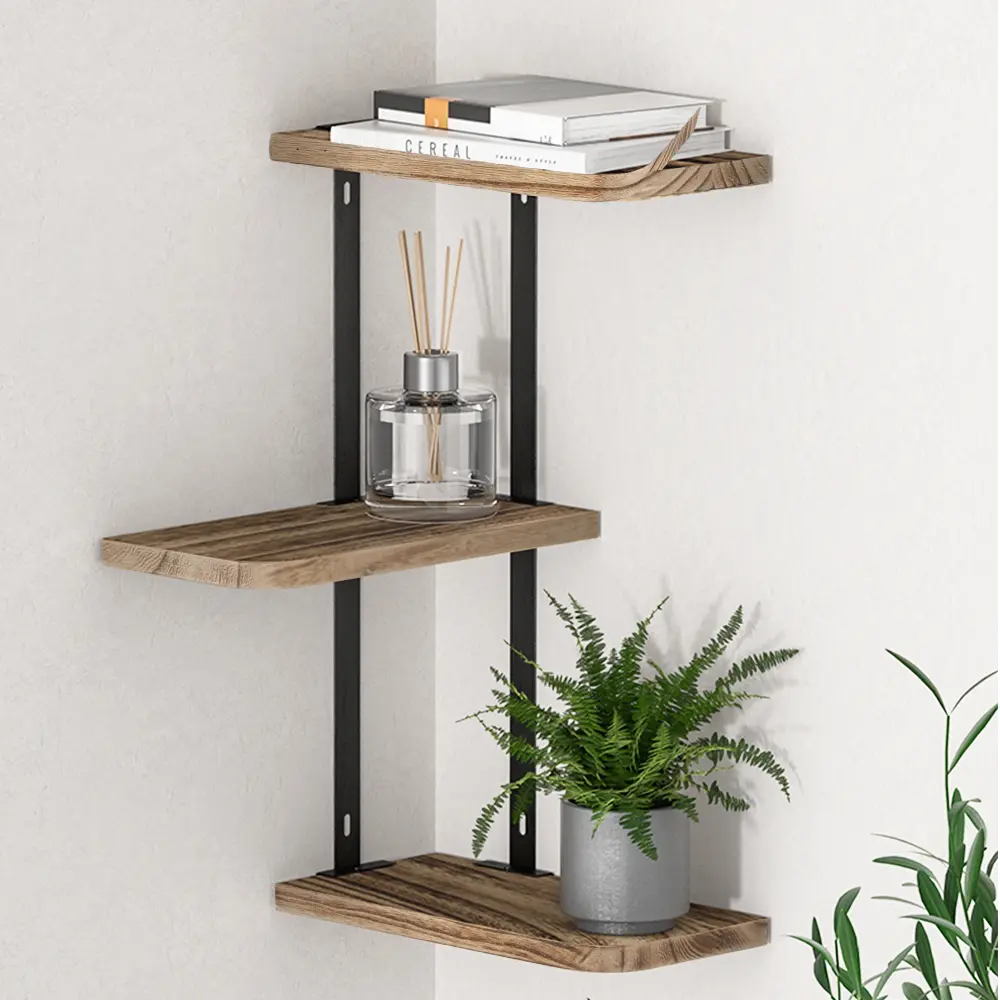 Artiss Floating Wall Shelf 3-Tier 