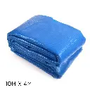 Aquabuddy Pool Cover 500 Micron 10x4m Swimming Pool Solar Blanket Blue 