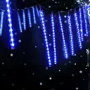 288 LED 7M Christmas Lights Icicle Light Falling Metor Jingle Jollys 