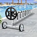Aquabuddy Pool Cover Roller 4m Adjustable Swimming Pool Solar Blanket Reel 