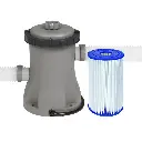 Bestway Pool Pump Cartridge Filter 330GPH 1249L/H Flowclear™ Filters Cleaner 